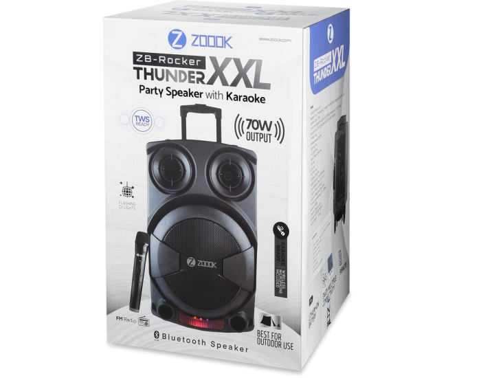 ZOOOK BLUETOOTH SPEAKER 1.0 (ROCKER THUNDER XXL)